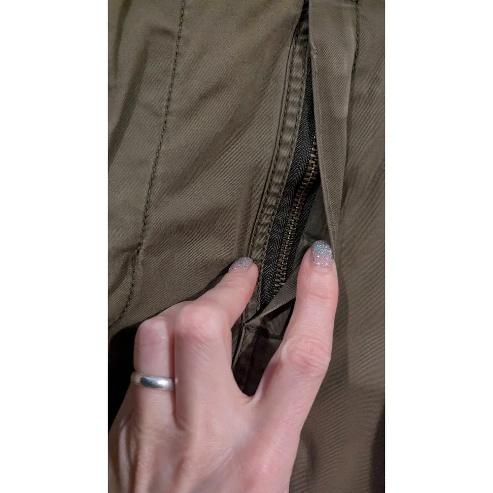 La Vie Rebecca Taylor Utility Cargo Pants 28 Brown High Rise Straight‎ Gorpcore